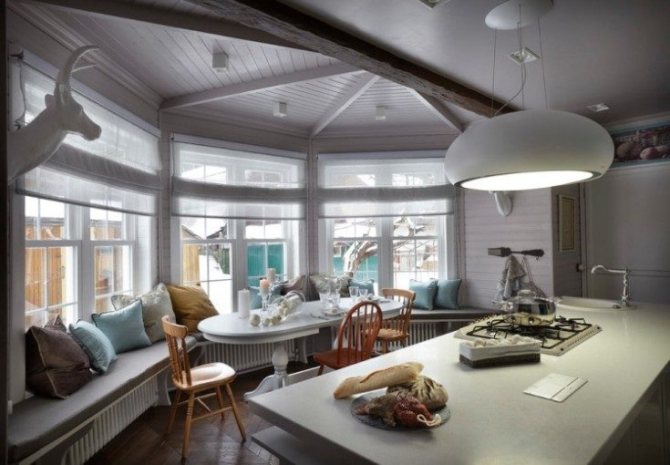 (43 photos) Baies vitrées: variétés et design