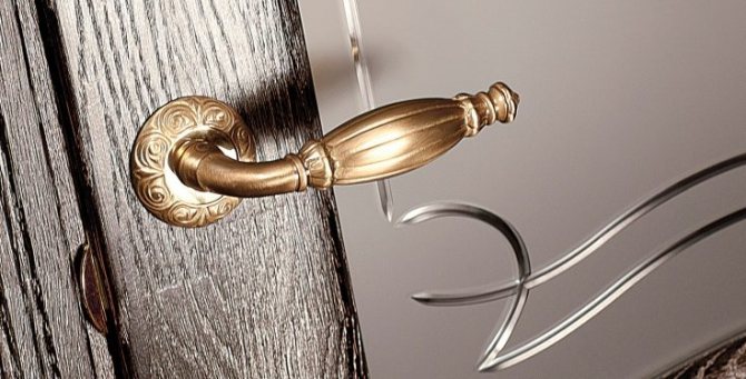 (44 photos) Comment démonter la poignée de porte