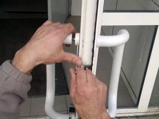 (44 photos) Comment démonter la poignée de porte