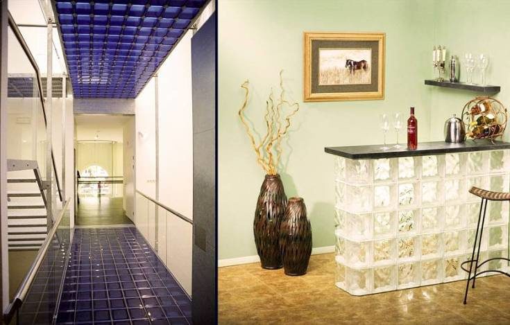 (55 photos) Blocs de verre à l'intérieur de l'appartement photo