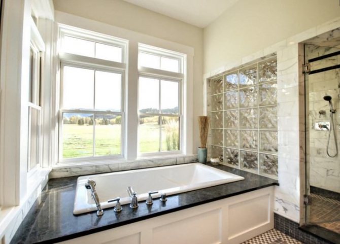 (55 photos) Blocs de verre à l'intérieur de l'appartement photo