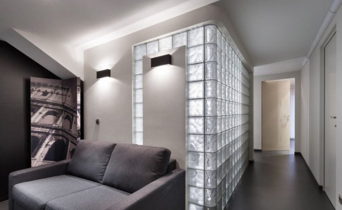 (55 photos) Blocs de verre à l'intérieur de l'appartement photo