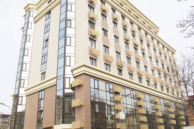 Systèmes en aluminium KRAUSS dans un immeuble d'appartements