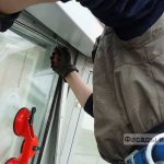 Vitrail en aluminium