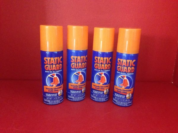 Aérosol antistatique