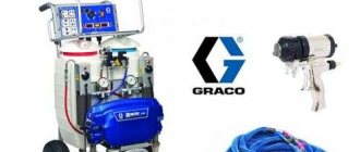 Appareil de projection de mousse de polyuréthane fabriqué par GRACO