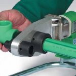 appareil pour souder les communications en plastique