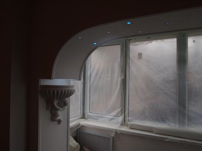 arc rétro-éclairé