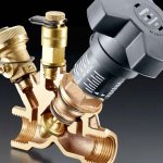 vanne d'équilibrage pour chauffage