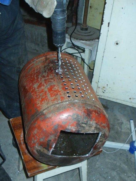 Poêles de sauna à cylindre, disques de roue