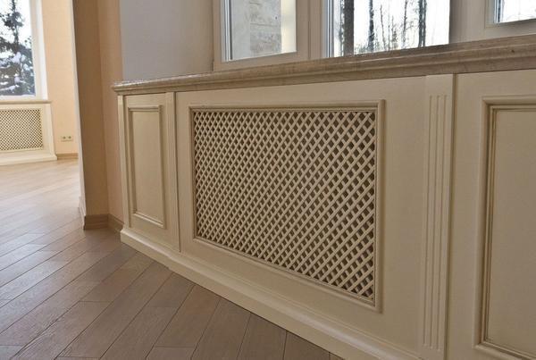 Batteries dans les murs - chaudes