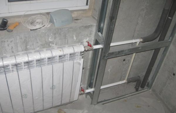 Batteries dans les murs - chaudes