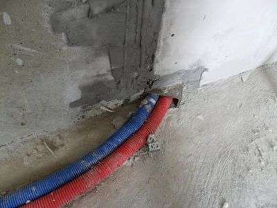 Batteries dans les murs - chaudes