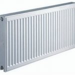 Radiateur en acier Kermi blanc