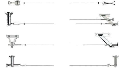 Bien entendu, les tringles à rideaux modernes, y compris les cordes, se distinguent par une variété de finitions décoratives et d'originalité.