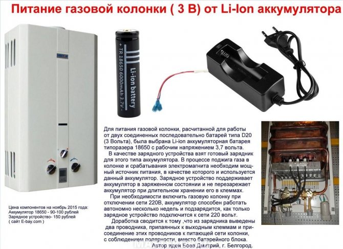 L'alimentation électrique du chauffe-eau à gaz se caractérise par une bonne compacité et une longue durée de vie.