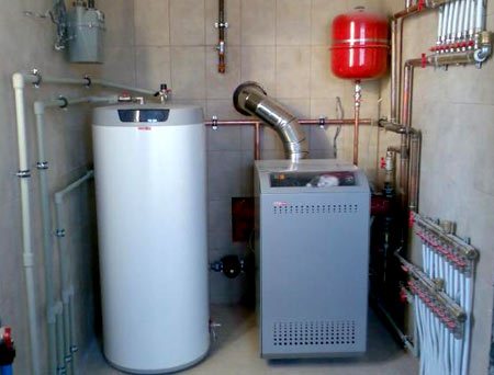 chaufferie dans la maison