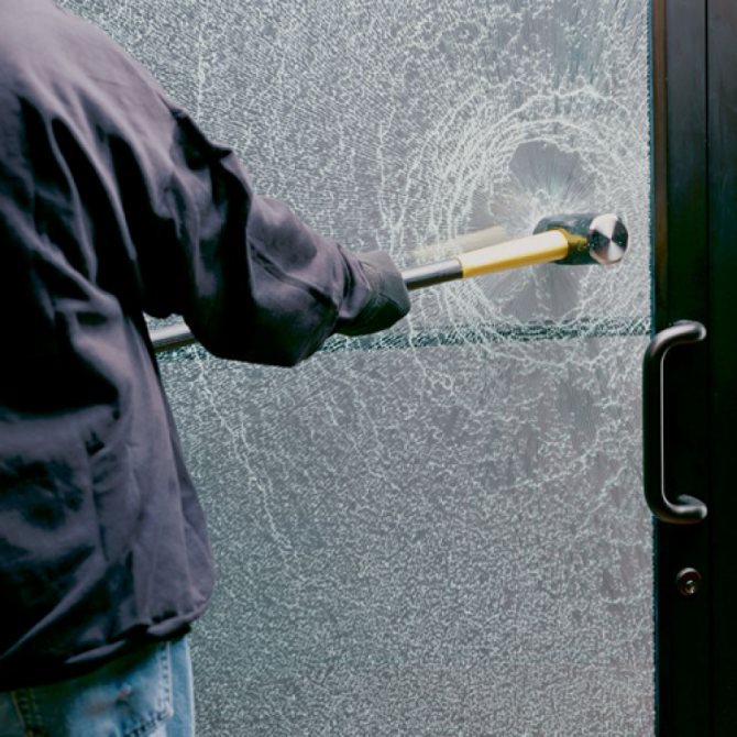 Fenêtres blindées à double vitrage