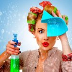 Mieux vaut laver le verre et les miroirs