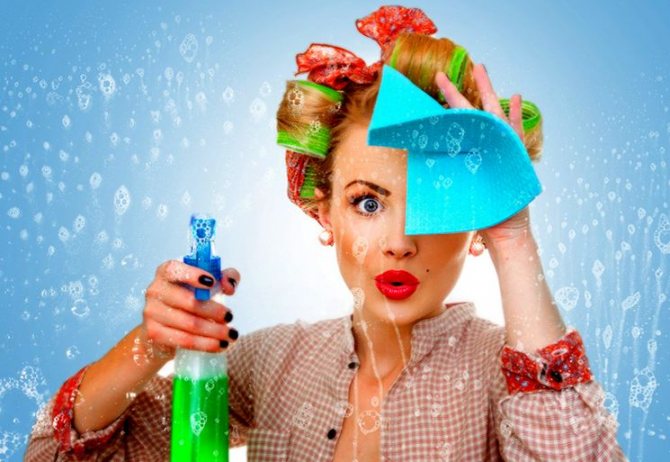 Mieux vaut laver le verre et les miroirs