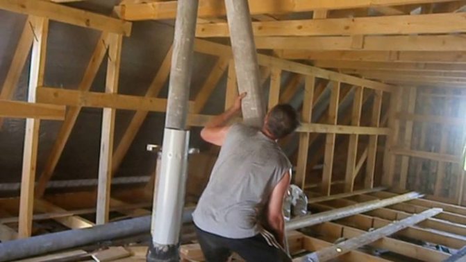 Comment isoler un tuyau de cheminée en amiante, de la brique, des canaux métalliques