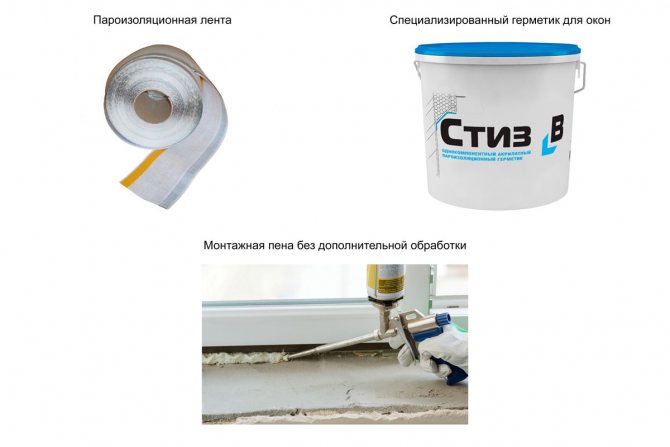 Comment sceller les fenêtres à l'intérieur lors de l'installation