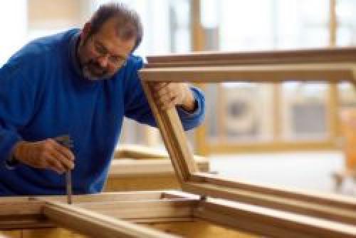 Dessin de fenêtres. Bricolage des fenêtres en bois