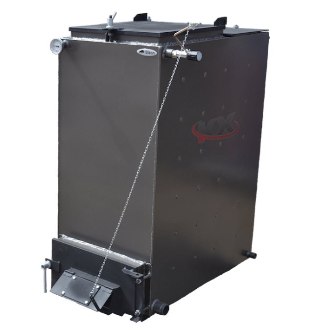 Dessin de chaudière de mine à longue combustion