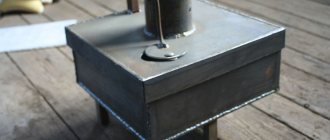 Pour économiser sur le chauffage d'une petite buanderie, vous pouvez construire un four à faire soi-même pour travailler