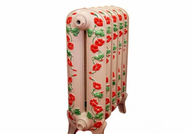 radiateurs de chauffage rétro en fonte