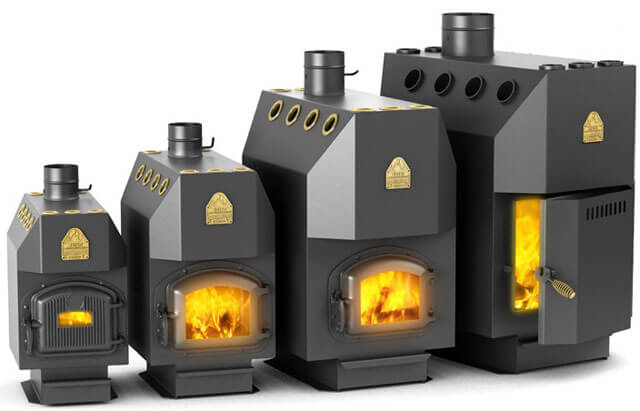 chaudière à combustible solide en fonte