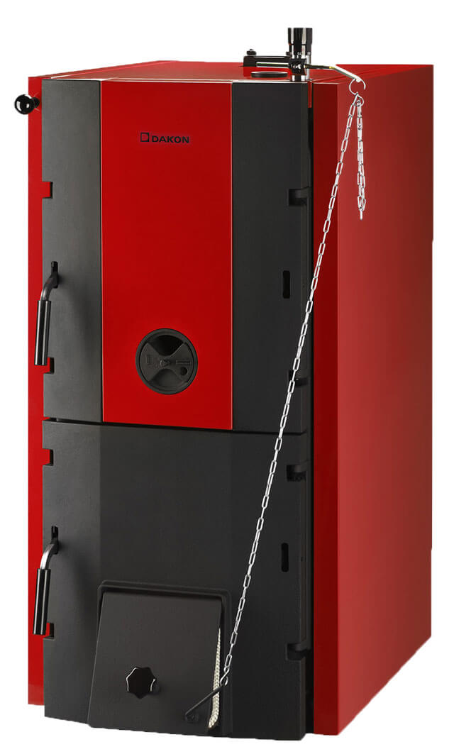 chaudière de chauffage à combustible solide en fonte