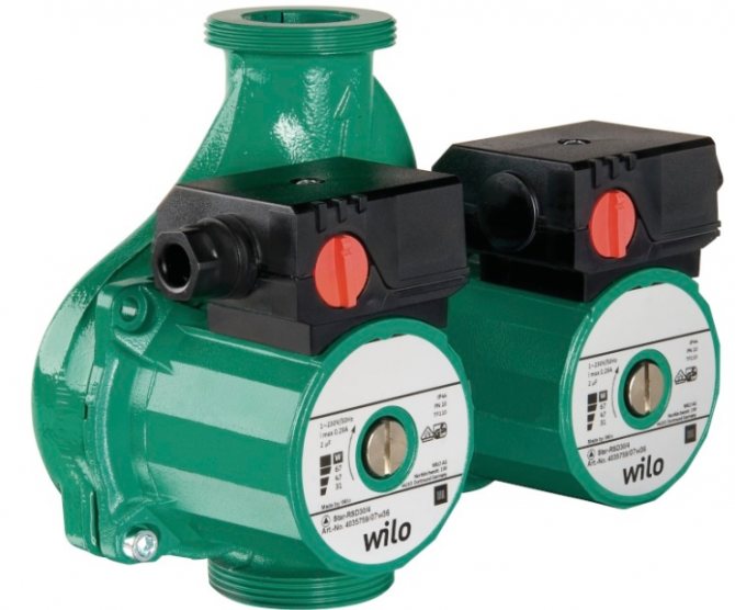 Pompes de circulation Wilo