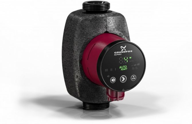 pompe de circulation grundfos ups 25 40 180mm