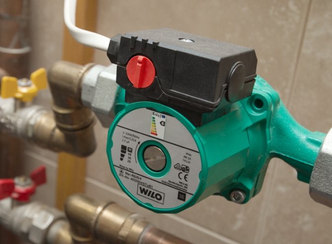 Spécifications de la pompe de circulation Vilo