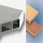 Appuis de fenêtre en PVC colorés