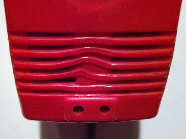 Fentes de ventilation déformées