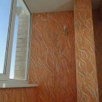 plâtre décoratif sur le balcon