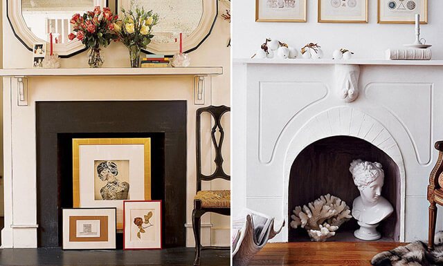 cheminée décorative en polyuréthane