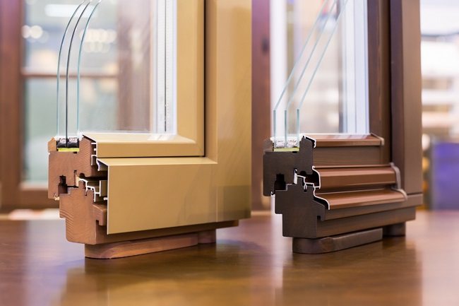 Fenêtres en bois-aluminium