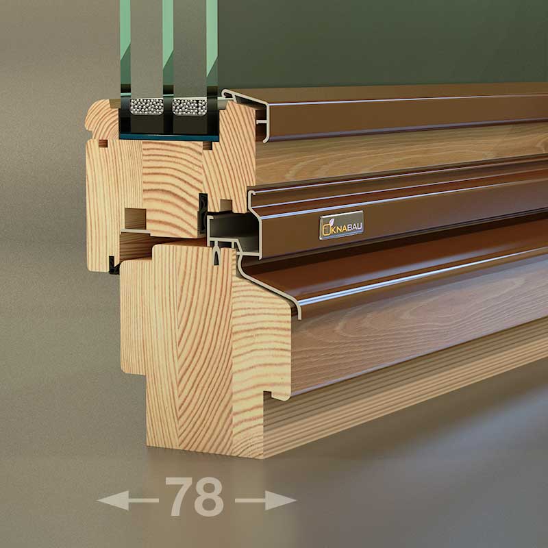 Fenêtre en bois Holz Bau