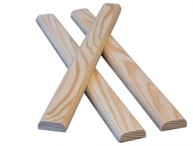 lattes en bois