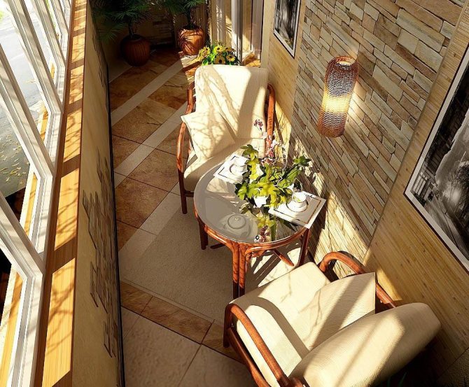 conception de balcon