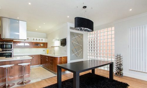 Conception de mur en verre