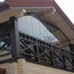 balcon design dans une maison privée