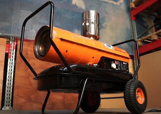 pistolet thermique diesel