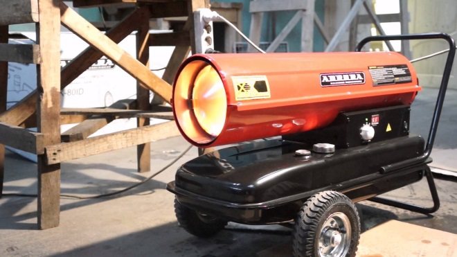 Pistolet thermique diesel