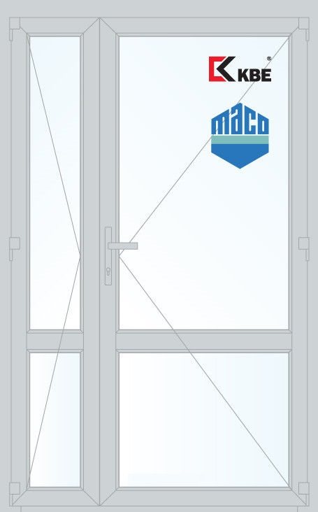 Porte avec profil KBE