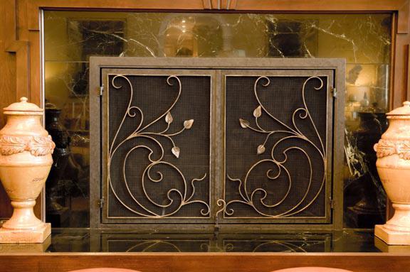 porte de cheminée à faire soi-même