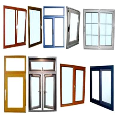 Installation de portes profilées en aluminium